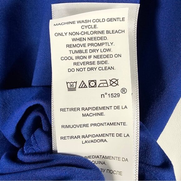 NWT RLX RALPH LAUREN Women’s Golf 1/15 Blue Long Sleeve PERFORMANCE Top XS - Picture 10 of 12